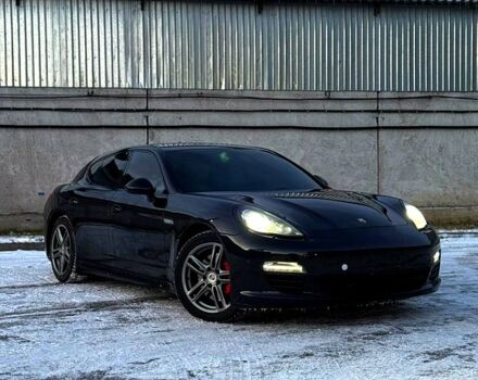 Черный Порше Панамера, объемом двигателя 3 л и пробегом 14300 тыс. км за 29900 $, фото 1 на Automoto.ua