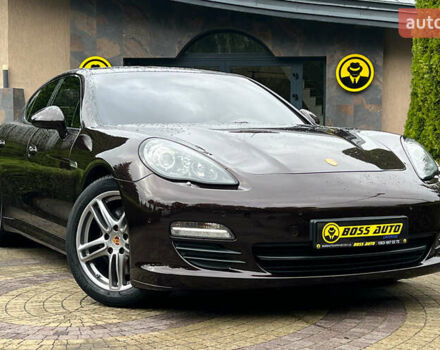 Коричневый Порше Панамера, объемом двигателя 4.81 л и пробегом 62 тыс. км за 27750 $, фото 1 на Automoto.ua