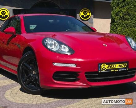 Красный Порше Панамера, объемом двигателя 3.6 л и пробегом 210 тыс. км за 27800 $, фото 1 на Automoto.ua