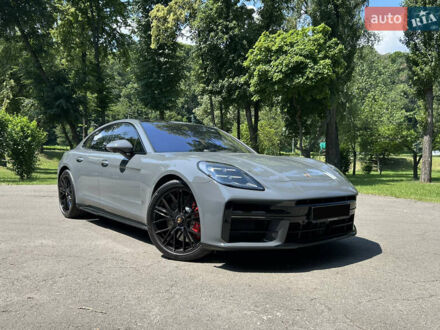 Порше Панамера 2024 в Киеве на Automoto.ua Серый Порше Панамера, объемом двигателя 4 л и пробегом 1 тыс. км за 210500 $, фото 1 на Automoto.ua