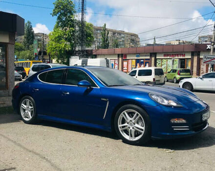 Синий Порше Панамера, объемом двигателя 4.8 л и пробегом 86 тыс. км за 22500 $, фото 5 на Automoto.ua