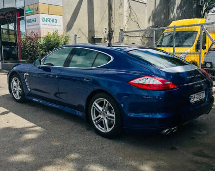 Синий Порше Панамера, объемом двигателя 4.8 л и пробегом 86 тыс. км за 22500 $, фото 13 на Automoto.ua