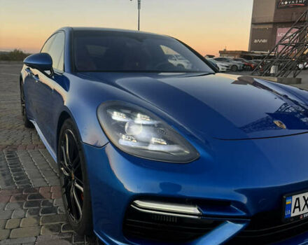 Синий Порше Панамера, объемом двигателя 4 л и пробегом 89 тыс. км за 82000 $, фото 1 на Automoto.ua