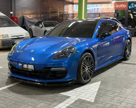 Синий Порше Панамера, объемом двигателя 4 л и пробегом 48 тыс. км за 68000 $, фото 1 на Automoto.ua