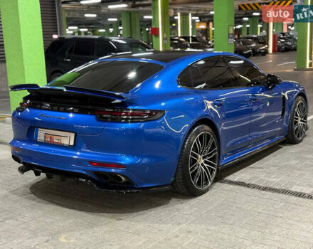 Синий Порше Панамера, объемом двигателя 4 л и пробегом 48 тыс. км за 68000 $, фото 5 на Automoto.ua