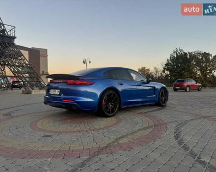 Синий Порше Панамера, объемом двигателя 4 л и пробегом 89 тыс. км за 82000 $, фото 2 на Automoto.ua