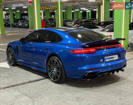 Синий Порше Панамера, объемом двигателя 4 л и пробегом 50 тыс. км за 65500 $, фото 1 на Automoto.ua