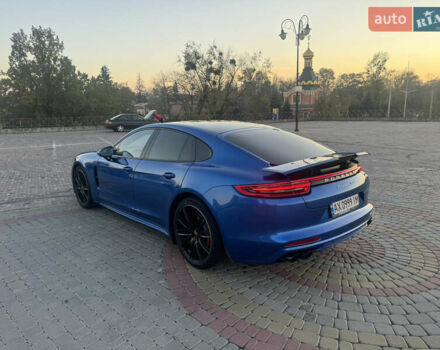 Синий Порше Панамера, объемом двигателя 4 л и пробегом 89 тыс. км за 82000 $, фото 4 на Automoto.ua