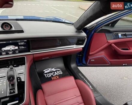 Синий Порше Панамера, объемом двигателя 4 л и пробегом 64 тыс. км за 79990 $, фото 81 на Automoto.ua