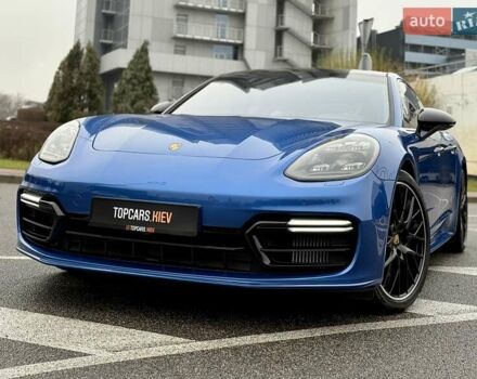 Синий Порше Панамера, объемом двигателя 4 л и пробегом 64 тыс. км за 79990 $, фото 1 на Automoto.ua