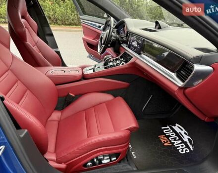 Синий Порше Панамера, объемом двигателя 4 л и пробегом 64 тыс. км за 79990 $, фото 49 на Automoto.ua