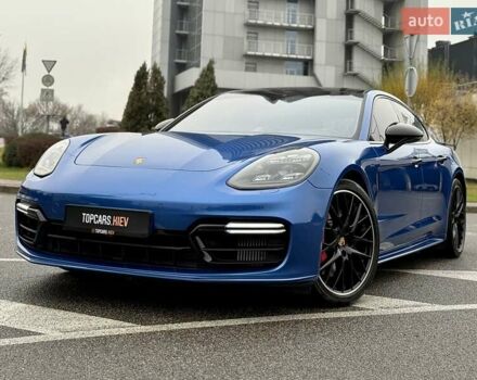 Синий Порше Панамера, объемом двигателя 4 л и пробегом 64 тыс. км за 79990 $, фото 3 на Automoto.ua