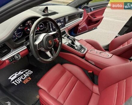 Синий Порше Панамера, объемом двигателя 4 л и пробегом 64 тыс. км за 79990 $, фото 77 на Automoto.ua