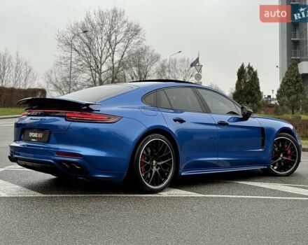 Синий Порше Панамера, объемом двигателя 4 л и пробегом 64 тыс. км за 79990 $, фото 17 на Automoto.ua