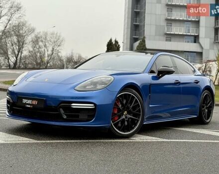Синий Порше Панамера, объемом двигателя 4 л и пробегом 64 тыс. км за 79990 $, фото 5 на Automoto.ua