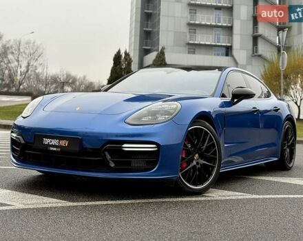 Синий Порше Панамера, объемом двигателя 4 л и пробегом 64 тыс. км за 79990 $, фото 4 на Automoto.ua