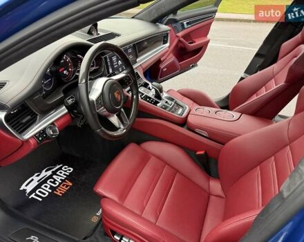 Синий Порше Панамера, объемом двигателя 4 л и пробегом 64 тыс. км за 79990 $, фото 76 на Automoto.ua