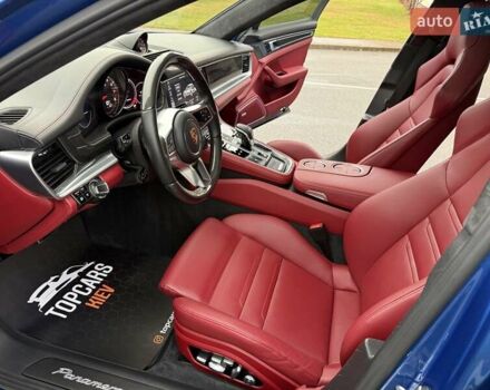 Синий Порше Панамера, объемом двигателя 4 л и пробегом 64 тыс. км за 79990 $, фото 75 на Automoto.ua