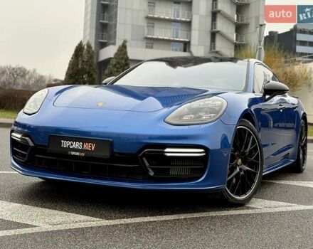 Синий Порше Панамера, объемом двигателя 4 л и пробегом 64 тыс. км за 79990 $, фото 2 на Automoto.ua