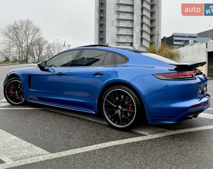 Синий Порше Панамера, объемом двигателя 4 л и пробегом 64 тыс. км за 79990 $, фото 32 на Automoto.ua