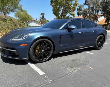 Синий Порше Панамера, объемом двигателя 3 л и пробегом 37 тыс. км за 21000 $, фото 2 на Automoto.ua