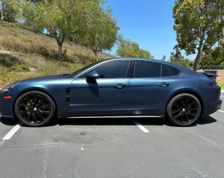 Синий Порше Панамера, объемом двигателя 3 л и пробегом 37 тыс. км за 21000 $, фото 3 на Automoto.ua