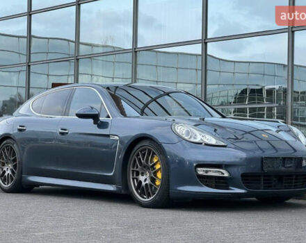 Синий Порше Панамера, объемом двигателя 4.81 л и пробегом 140 тыс. км за 42399 $, фото 1 на Automoto.ua