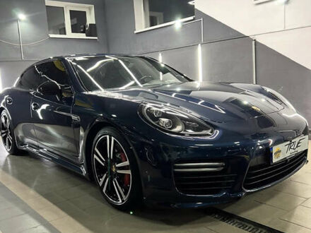 Синий Порше Панамера, объемом двигателя 4.81 л и пробегом 179 тыс. км за 34000 $, фото 1 на Automoto.ua