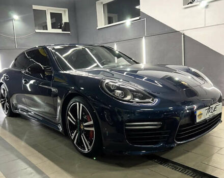 Синий Порше Панамера, объемом двигателя 4.81 л и пробегом 179 тыс. км за 34000 $, фото 1 на Automoto.ua