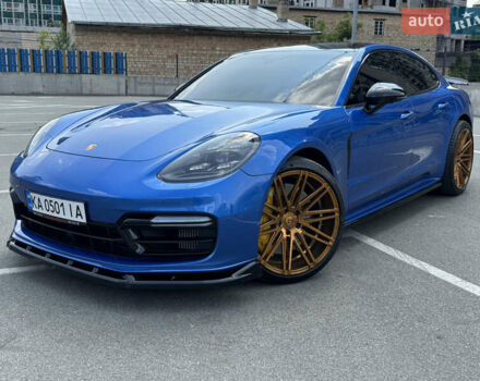 Синій Порше Panamera, об'ємом двигуна 4 л та пробігом 45 тис. км за 79000 $, фото 1 на Automoto.ua