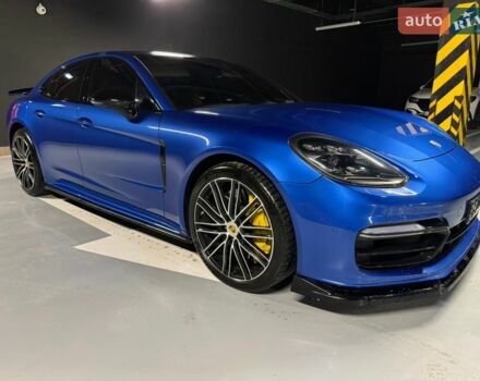 Синий Порше Панамера, объемом двигателя 4 л и пробегом 51 тыс. км за 60000 $, фото 1 на Automoto.ua