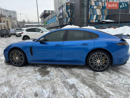 Синій Порше Panamera, об'ємом двигуна 4 л та пробігом 51 тис. км за 62000 $, фото 1 на Automoto.ua