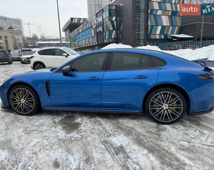 Синий Порше Панамера, объемом двигателя 4 л и пробегом 51 тыс. км за 62000 $, фото 1 на Automoto.ua