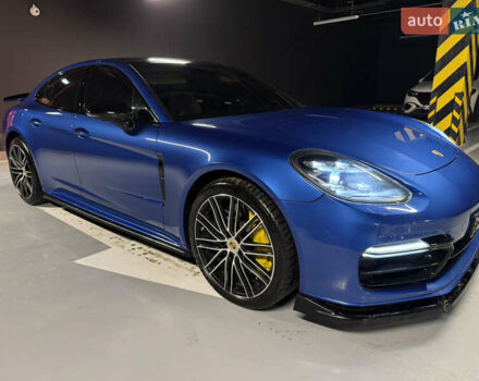 Синий Порше Панамера, объемом двигателя 4 л и пробегом 51 тыс. км за 60000 $, фото 1 на Automoto.ua