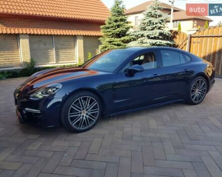 Синий Порше Панамера, объемом двигателя 3 л и пробегом 90 тыс. км за 51000 $, фото 1 на Automoto.ua
