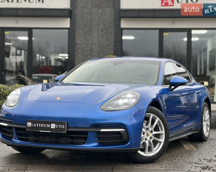 Синий Порше Панамера, объемом двигателя 3 л и пробегом 95 тыс. км за 49900 $, фото 1 на Automoto.ua