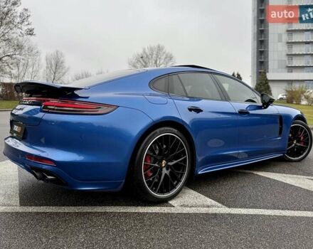 Синий Порше Панамера, объемом двигателя 4 л и пробегом 64 тыс. км за 79990 $, фото 1 на Automoto.ua