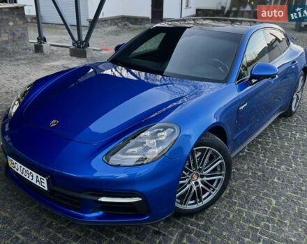 Синий Порше Панамера, объемом двигателя 2.89 л и пробегом 67 тыс. км за 69000 $, фото 1 на Automoto.ua