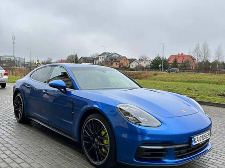Порше Panamera 2018 у Києві на Automoto.ua Синій Порше Panamera, об'ємом двигуна 2.89 л та пробігом 60 тис. км за 75000 $, фото 1 на Automoto.ua
