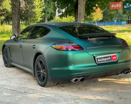 Зелений Порше Panamera, об'ємом двигуна 4.8 л та пробігом 180 тис. км за 15340 $, фото 12 на Automoto.ua