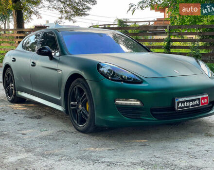 Зелений Порше Panamera, об'ємом двигуна 4.8 л та пробігом 180 тис. км за 15340 $, фото 4 на Automoto.ua