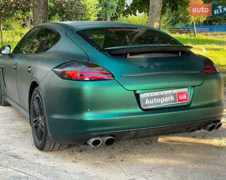 Зелений Порше Panamera, об'ємом двигуна 4.8 л та пробігом 180 тис. км за 15340 $, фото 11 на Automoto.ua