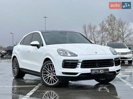 Порше Cayenne Coupe 2019 в Киеве на Automoto.ua Белый Порше Cayenne Coupe, объемом двигателя 3 л и пробегом 59 тыс. км за 69900 $, фото 1 на Automoto.ua