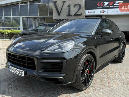 Порше Cayenne Coupe 2023 у Дніпро (Дніпропетровську) на Automoto.ua Чорний Порше Cayenne Coupe, об'ємом двигуна 4 л та пробігом 22 тис. км за 135900 $, фото 1 на Automoto.ua