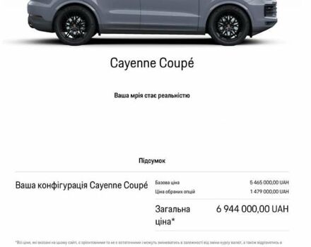 Серый Порше Cayenne Coupe, объемом двигателя 3 л и пробегом 26 тыс. км за 135555 $, фото 150 на Automoto.ua