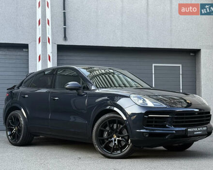 Синий Порше Cayenne Coupe, объемом двигателя 3 л и пробегом 17 тыс. км за 79000 $, фото 3 на Automoto.ua