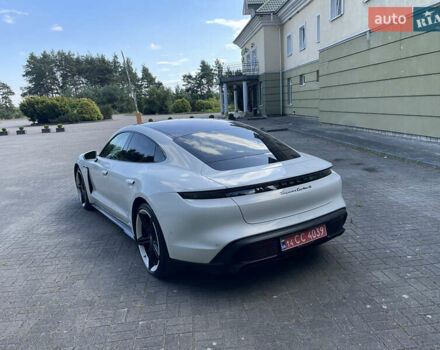 Белый Порше Тайкан, объемом двигателя 0 л и пробегом 26 тыс. км за 88900 $, фото 4 на Automoto.ua
