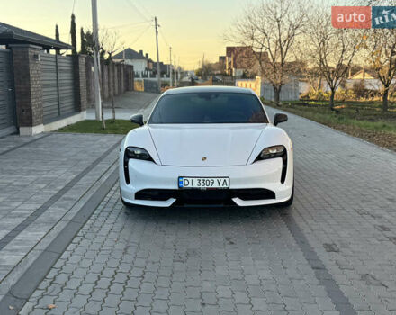 Белый Порше Тайкан, объемом двигателя 0 л и пробегом 42 тыс. км за 57900 $, фото 11 на Automoto.ua