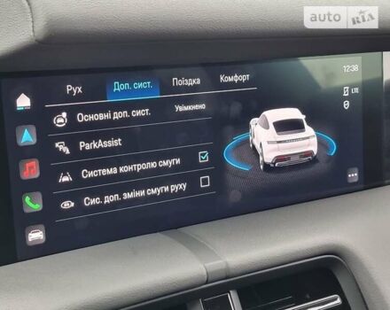 Білий Порше Тайкан, об'ємом двигуна 0 л та пробігом 47 тис. км за 75000 $, фото 5 на Automoto.ua