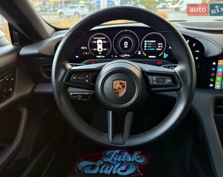 Белый Порше Тайкан, объемом двигателя 0 л и пробегом 100 тыс. км за 51800 $, фото 24 на Automoto.ua